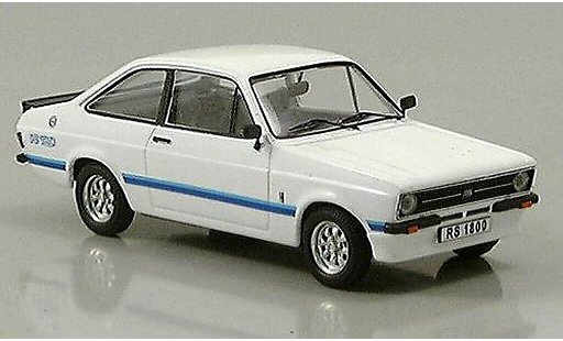 Ford Escort RS 1800 1/43 Trofeu MKII blanche miniature