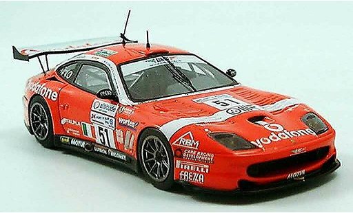 Ferrari 550 Maranello 1/43 Red Line no.51 bms le mans 2005 miniature