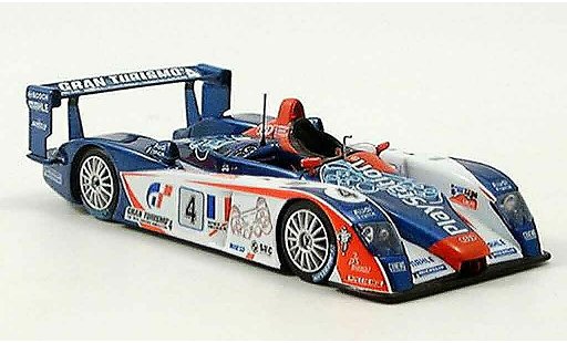 Audi R8 LMP course 1/43 Spark 2005 Team Oreca 4th LeMans miniature