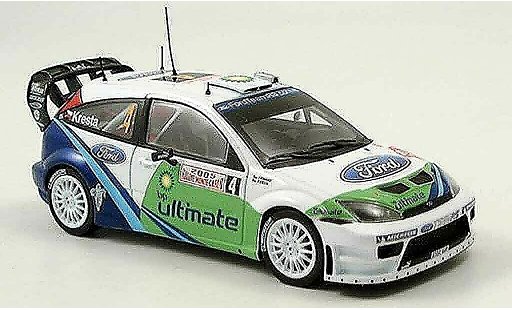 Ford Focus RS WRC 1/43 Minichamps MonteCarlo Kresta Tomanek 2005 miniature