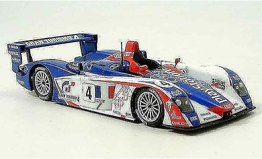 Audi R8 coupe 1/43 Minichamps 2005 LM ortelli Gounon Montany 4ter miniature