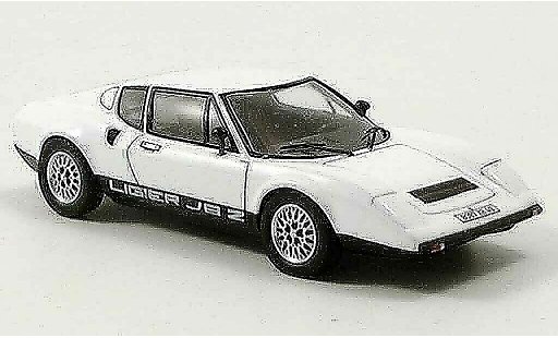 Ligier JS2 Base 1/43 Spark blanche 1972 miniature