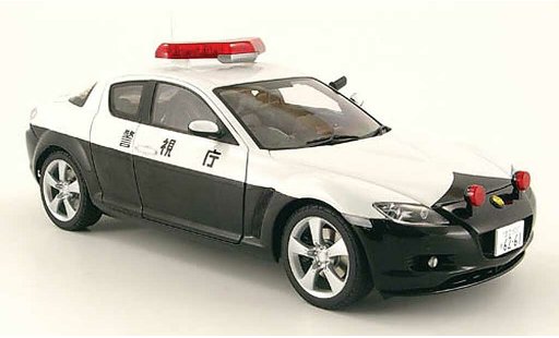Mazda RX8 Base 1/18 Autoart japanische police miniature