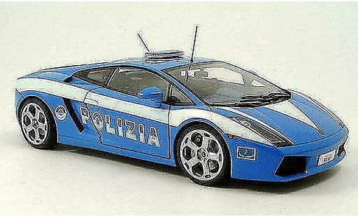 Lamborghini Gallardo Base 1/18 Autoart police italien miniature