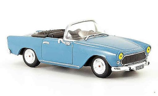 Simca Oceane Cabriolet 1/43 Norev cabrio bleu 1956 miniature