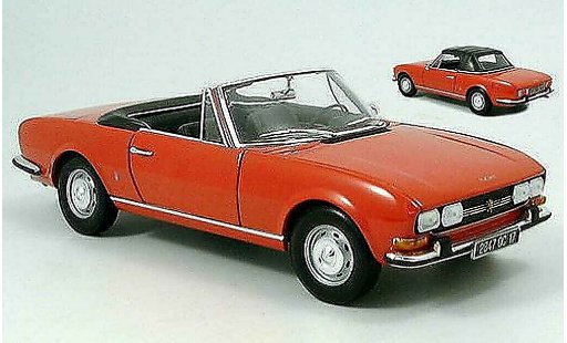Peugeot 504 Cabriolet 1/18 Norev rouge 1971 miniature