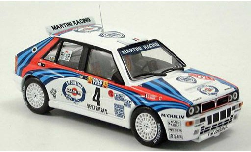 Lancia Delta HF Integrale 1/43 IXO Martini Racing No. 4 1992 miniature