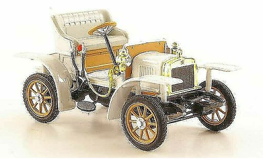 Laurin Klement Voiturette Base 1/43 Abrex Laurin-Klement blanche miniature