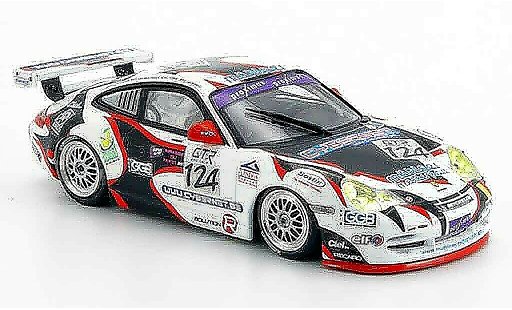 Porsche 911 GT3 1/43 Minichamps Cup Vanbellingen Fumal Geoffroy 24h Spa 2005 miniature