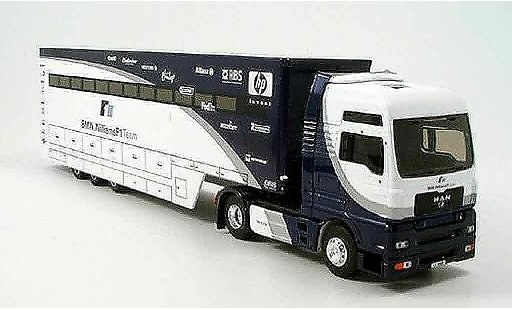 Bmw F1 transporteur 1/43 Eligor 2005 MAN TG XXL Williams Truck miniature