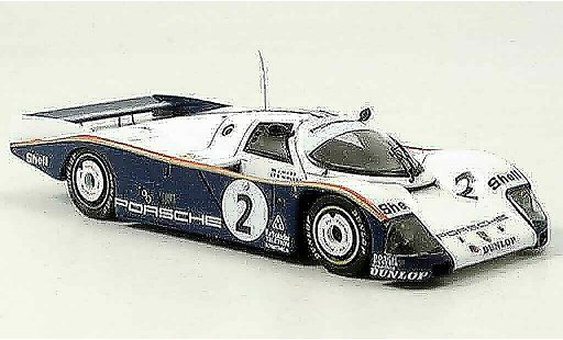 Porsche 962 1986 1/43 Spark No. 2 Le Mans miniature