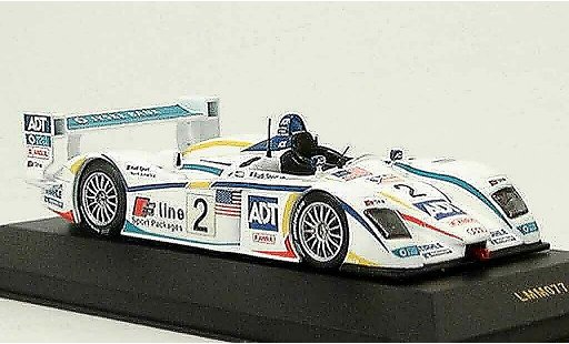Audi R8 LMP course 1/43 IXO 2005 No. 2 3er Le Mans miniature