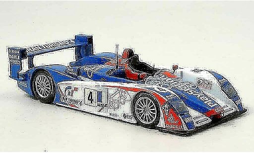 Audi R8 LMP course 1/43 IXO 2005 No.4 4er Le Mans miniature
