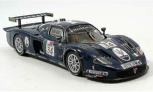 Maserati MC12 Base 1/43 IXO no. 34 fia gt imola 2004 miniature