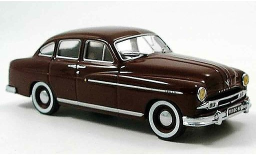 Ford Vedette Berline 1/43 IXO marron 1954 miniature