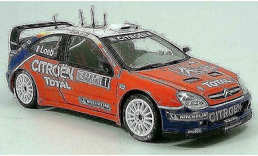 Citroen Xsara WRC 2005 1/18 Sun Star no.1 total vainqueur rallye monte carlo miniature