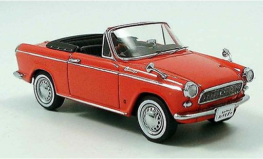 Daihatsu Compagno Berline 1/43 Ebbro Spider rouge 1965 miniature