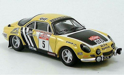Alpine A110 rallye 1/43 Trofeu No. 5 Therier 1975 miniature