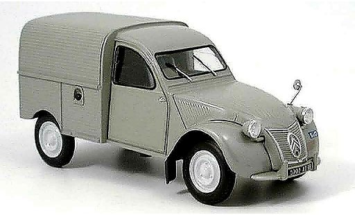 Citroen 2CV Fourgonnette 1/18 Norev ente fourgonwagen grise miniature
