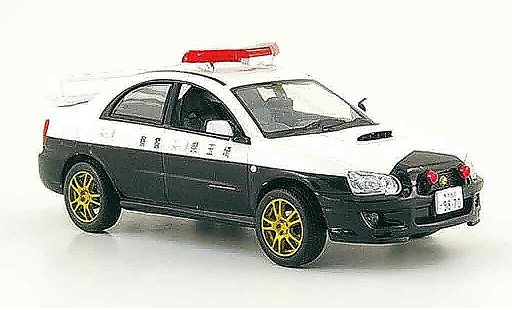 Subaru Impreza Police 1/43 Norev STI japan 2003 miniature