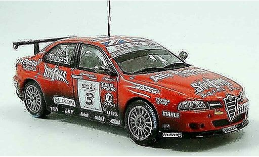 Alfa Romeo 156 gta 1/43 Spark WTCC no. 3 selenia thompson 2005 miniature