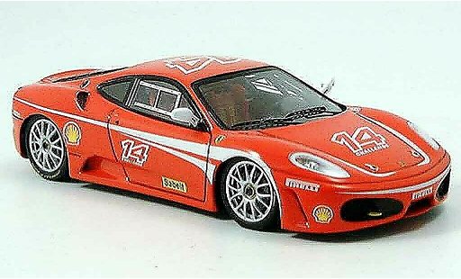 Ferrari F430 Challenge 1/43 Red Line numero 14 miniature