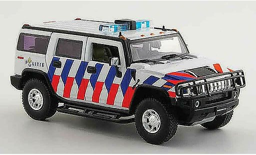 Hummer H2 Police 1/43 Norev Niederlande miniature