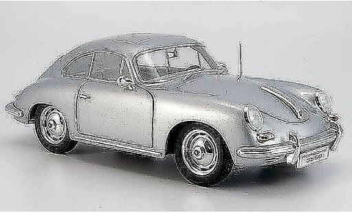 Porsche 356 1960 1/18 Ricko B coupe grise miniature