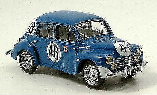 Renault 4CV Racing 1/43 IXO No. 48 Le Mans 1948 miniature