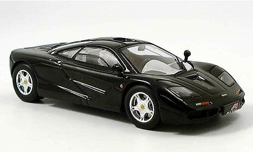 McLaren F1 GTR GTR 1/43 IXO noire 1996 miniature