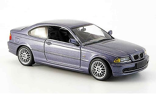 Bmw 328 coupe 1/43 Minichamps E46 Ci (E 46) grise 1999 miniature