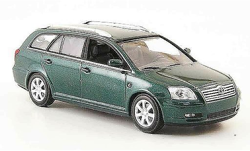 Toyota Avensis Kombi 1/43 Minichamps verte 2002 miniature