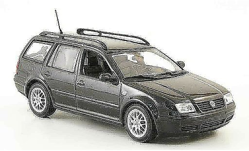 Volkswagen Bora Variant 1/43 Minichamps noire 1999 miniature