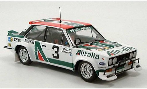 Fiat 131 Abarth 1/43 Trofeu Rallye Safari 1979 miniature