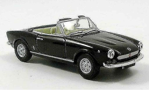 Fiat 124 Sport Spider 1/43 Starline noire miniature