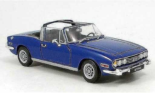 Triumph Stag Base 1/18 Revell bleu 1970 miniature