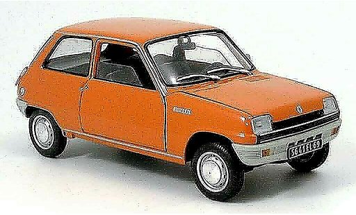 Renault 5 TL 1/18 Solido orange 1972 miniature