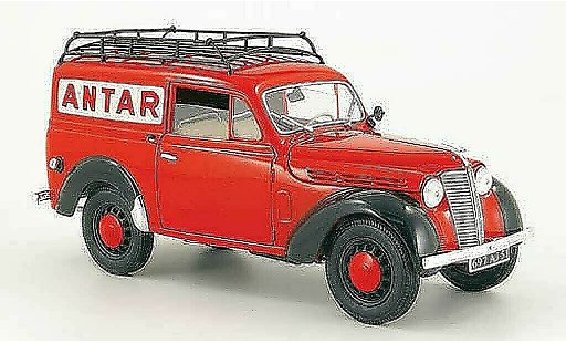 Renault Juvaquatre Base 1/18 Solido rouge antar 1952 miniature