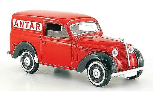 Renault Juvaquatre Base 1/43 Solido lieferwagen antar rouge 1952 miniature