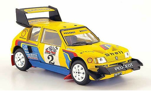 Peugeot 205 Turbo 16 1/43 Solido Rallye Pikes Peak 1987 T16 miniature