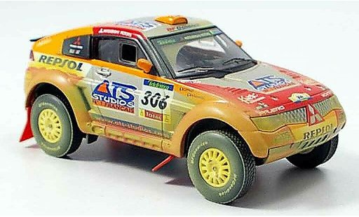 Mitsubishi Pajero Evolution 1/43 Solido MPR11 avec Schmutzeffekt 2005 miniature
