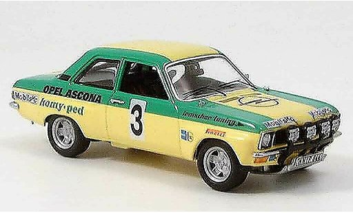 Opel Ascona A Rally 1/43 Schuco rallye irmscher 1973 miniature