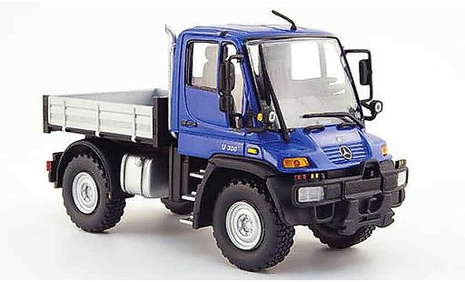 Mercedes Unimog Base 1/43 Schuco U 300 bleu miniature