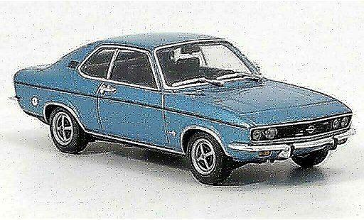 Opel Manta A 1/43 Minichamps bleu 1971 miniature