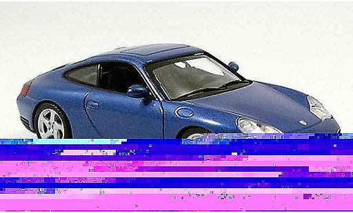 Porsche 911 4S 1/43 Minichamps Carrera bleu 2001 miniature