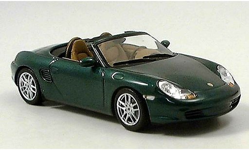 Porsche Boxster Base 1/43 Minichamps verte 2002 miniature
