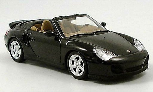 Porsche 911 Turbo 1/43 Minichamps Cabriolet verte 2005 miniature