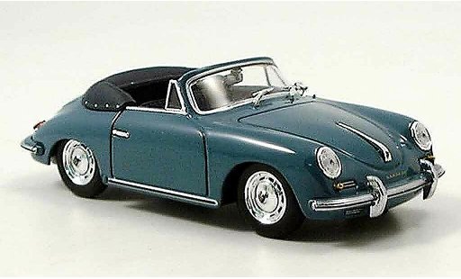 Porsche 356 1960 1/43 Minichamps B Cabrio bleu miniature