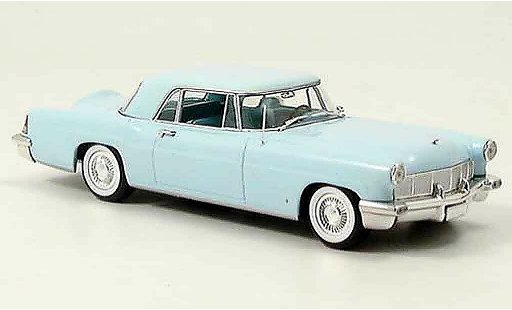 Lincoln Continental 1956 1/43 Minichamps MK II bleu miniature