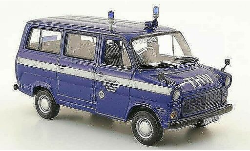 Ford Transit Bus 1/43 Minichamps THW Koln 1971 miniature
